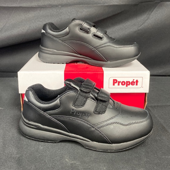 Scarpe PROPET Uomo - Tomaia In Pelle, Chiusura Stringata, Colore Nero, Taglia 42 EU